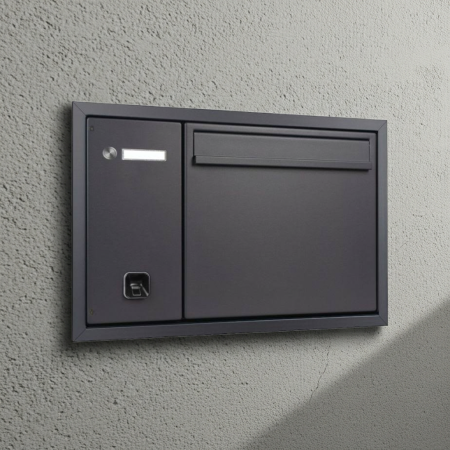 ekey HELLO-Briefkasten Unterputz und ekey sLine Fingerprint (ohne Intercom) WM Limited Edition #204514